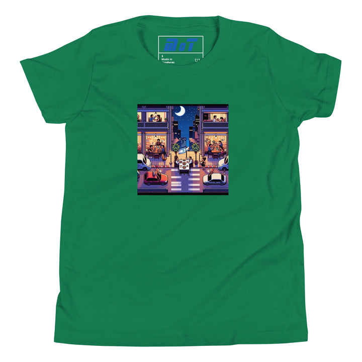 Youth Short Sleeve T-Shirt | TLV Nightlife 16 Bit