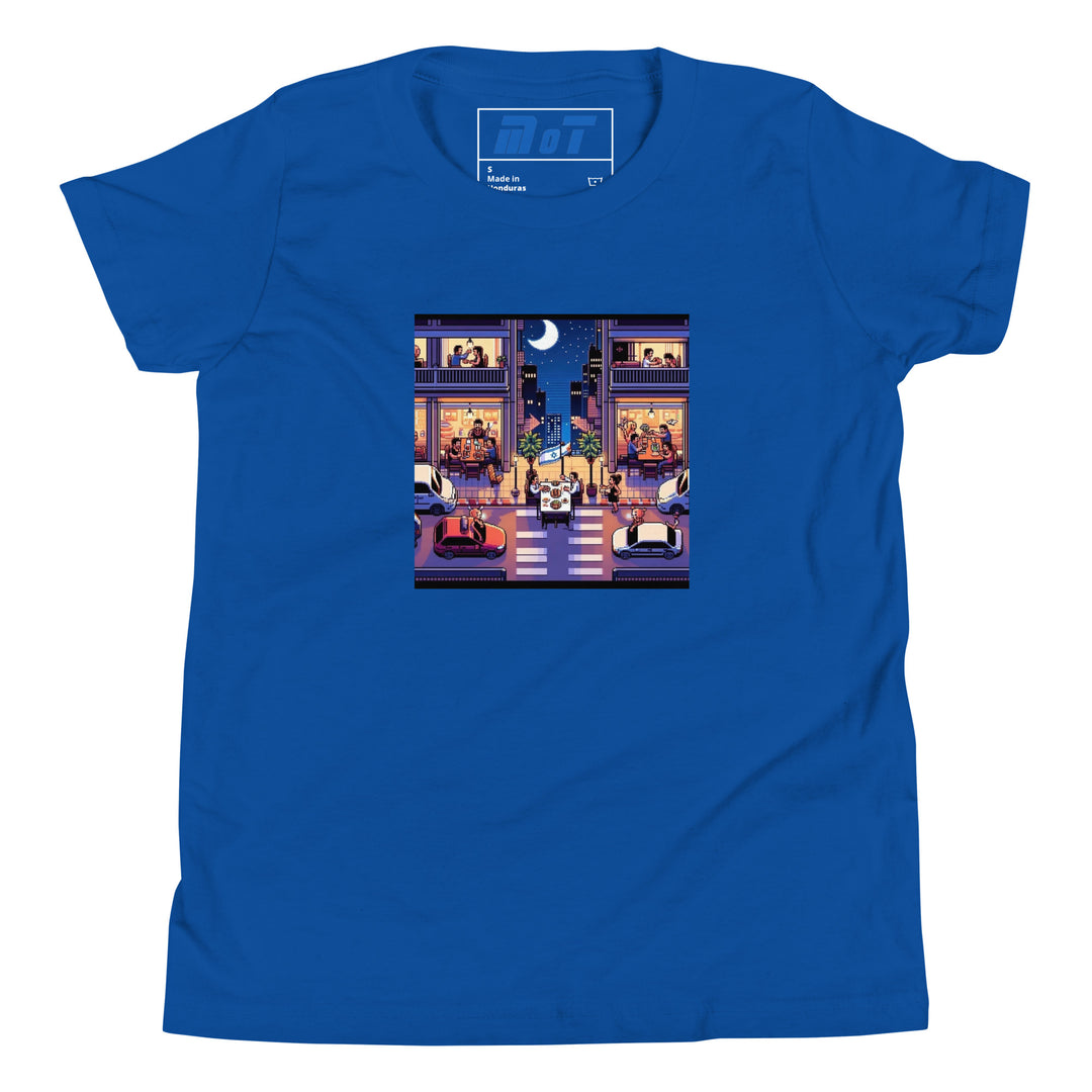 Youth Short Sleeve T-Shirt | TLV Nightlife 16 Bit