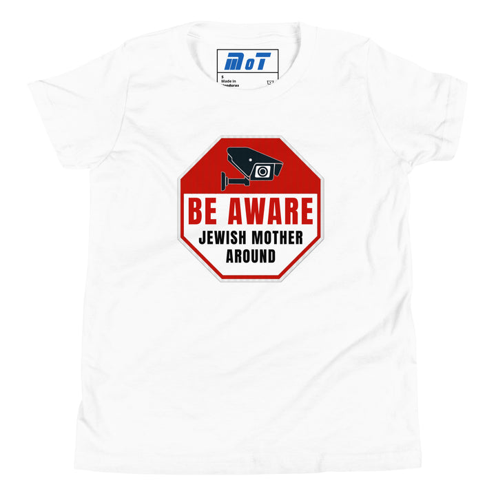 Youth Short Sleeve T-Shirt | Be aware jewish mother